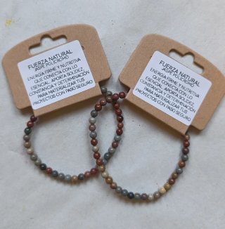 Pulsera de minerales Sanguinaria