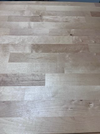 Mesa plegable de madera