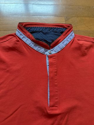Polo Massimo Dutti Rojo Talla XL