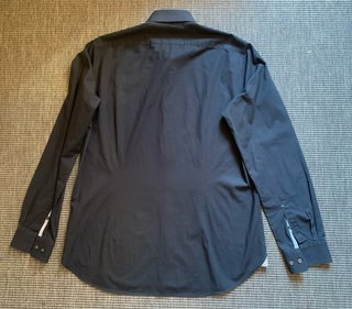 Camicia Michael Kors Uomo Slim Fit Nera