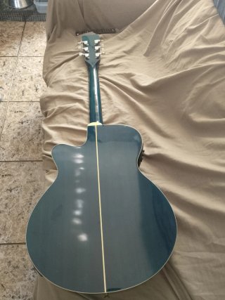 Guitarra Acústica Academy Azul