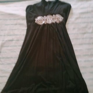 Vestido Verano Halter Negro