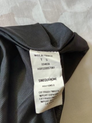 Vestido negro fiesta con brillos. Sin talla