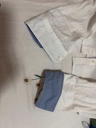 Camisa Hollister Blanca Mujer Talla XS