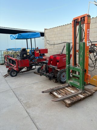 Pinzas elevadoras para tractor