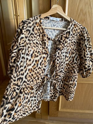 Blusa Ambika Talla Única Animal Print