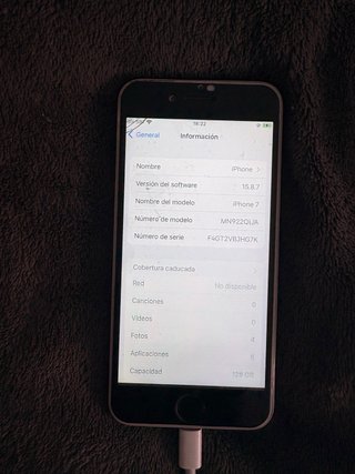 iPhone 7 Repuesto Plata