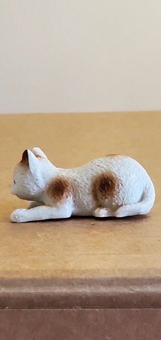 Mini figura gato coleccionismo