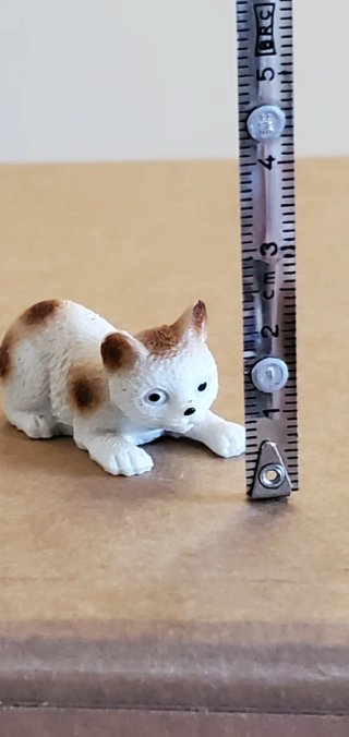 Mini figura gato coleccionismo