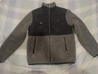 Chaqueta Polo Ralph Lauren Negra y Gris original