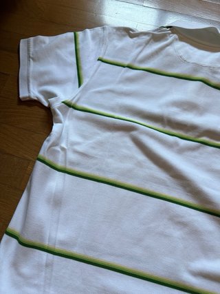 Polo Cortefiel Rayas Verdes Talla XL