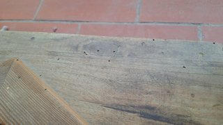 Mesa camilla redonda de madera