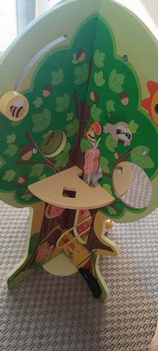 Juego árbol infantil de madera - Montessori