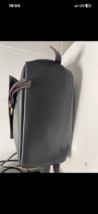Mochila Adolfo Dominguez Piel Negra
