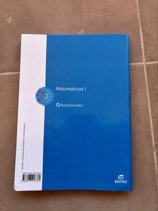 Matemáticas I 1º Bachillerato, Editex
