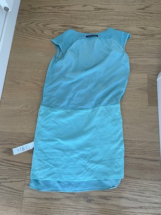 Vestido Comptoir des Cotonniers verde/azul T - S