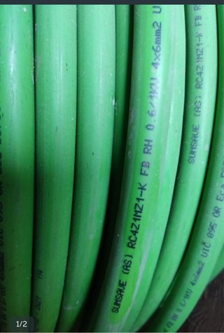 Cable SUMSAVE RC4Z1MZ1-K 4x6mm2