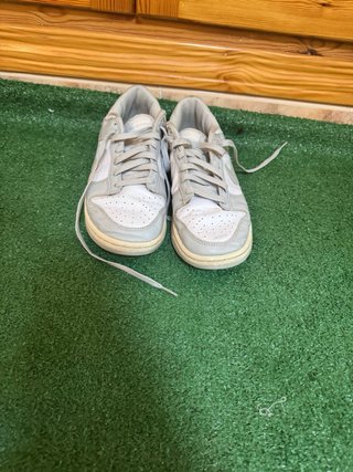 Zapatillas Nike Dunk Gris y Blanco