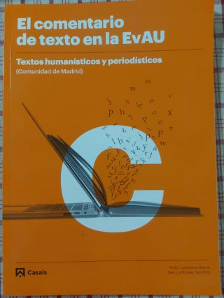 El comentario de texto en la EvAU.