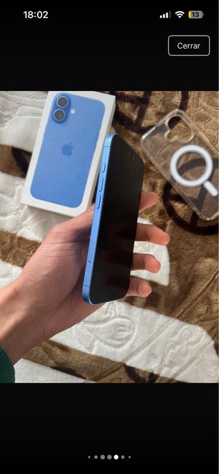 iPhone 16 128GB Azul