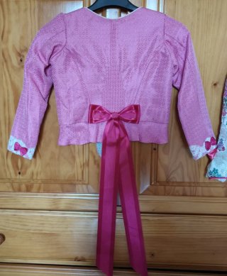 Traje Fallera niña + 2 Corpiños + manteletas