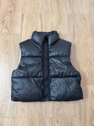 Chaleco acolchado Zara Negro Talla XS