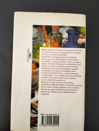 Libro "Mal de amores"