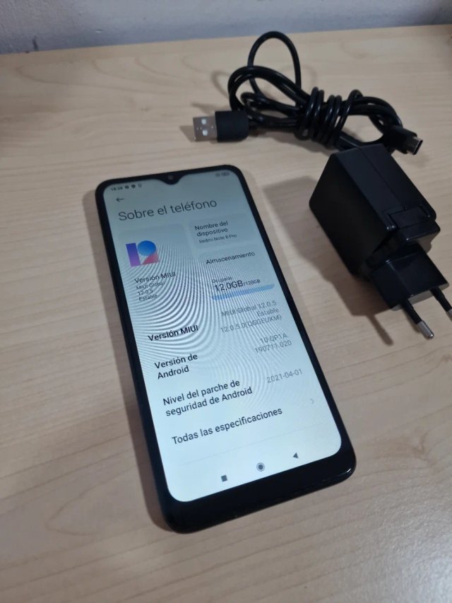 Teléfono Redmi Negro