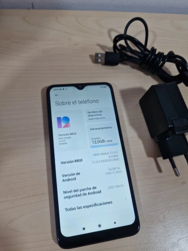 Teléfono Redmi Negro