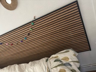 Cabecero de cama de madera
