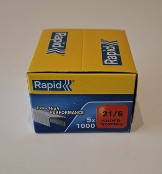 5000 Punti metallici Rapid 21/6 Super Strong