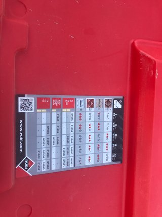Cortadora Profesional de Azulejos rubi tx 1250 max