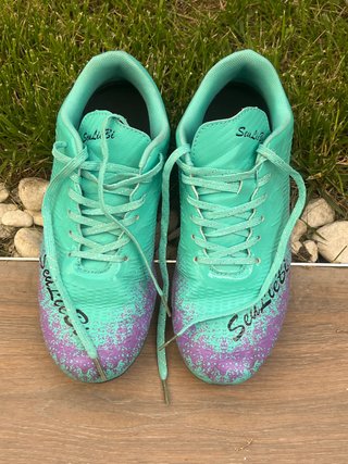 Botas de fútbol verdes talla 38