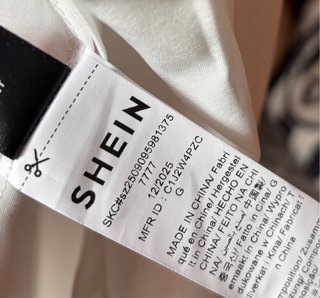 Camicia donna Shein bianca