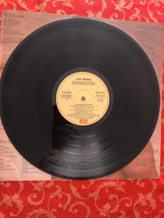 Luis Miguel – Palabra De Honor. 1985 Lp