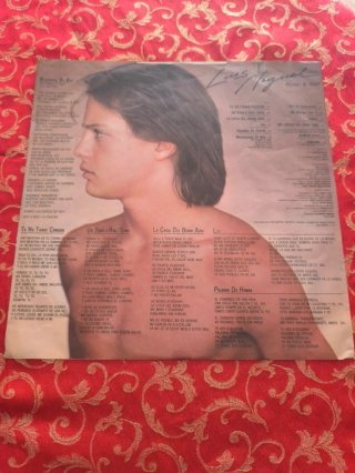 Luis Miguel – Palabra De Honor. 1985 Lp