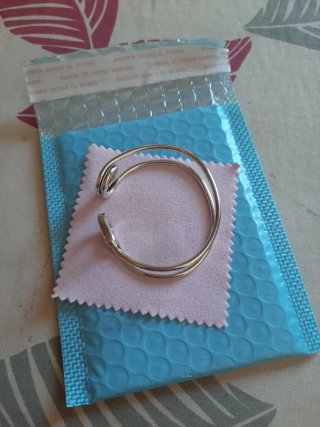 Pulsera plata 925 imperdible nueva