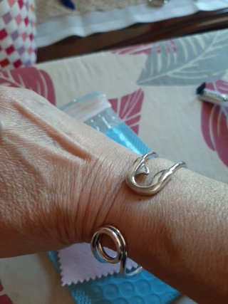 Pulsera plata 925 imperdible nueva