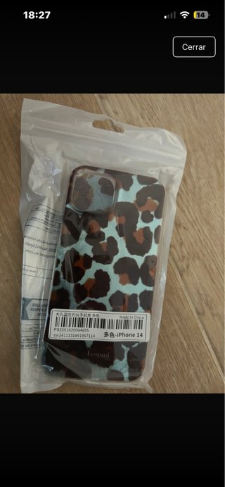 Custodia iPhone 14 Leopardo