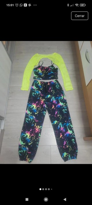 Conjunto deportivo estampado