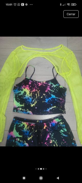 Conjunto deportivo estampado