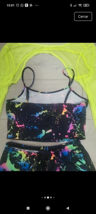 Conjunto deportivo estampado