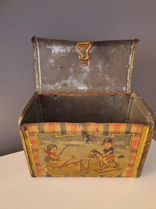 Cabás hojalata hecho por Rico (Ibi) años 1910/20