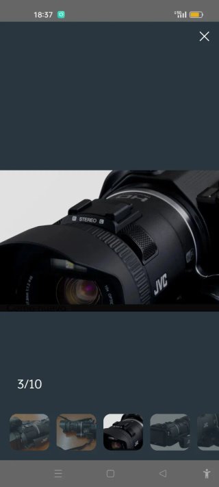 Camara JVC GC-PX100 +6 Baterías Profesional-Oferta