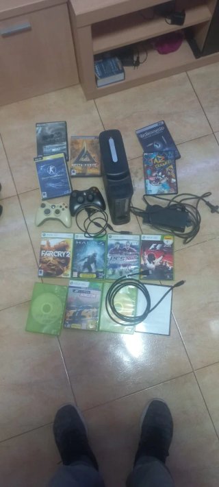 Xbox 360 120GB HDD Negro