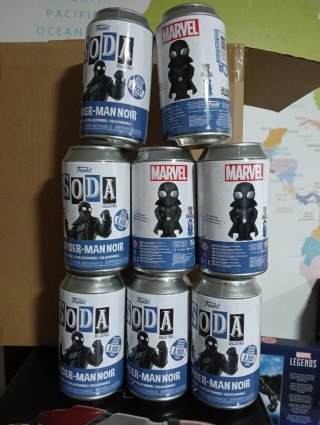 8 Funko Soda Marvel Spider-Man Noir