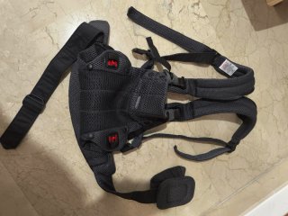 Mochila Portabebés BabyBjorn Negra