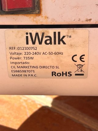 Cinta de correr iWalk