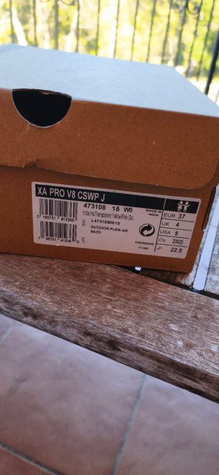Zapatillas Salomon niña Talla 37