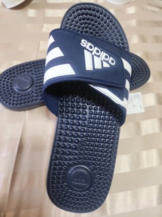 Ciabatte Adidas Adissage Blu e Bianco